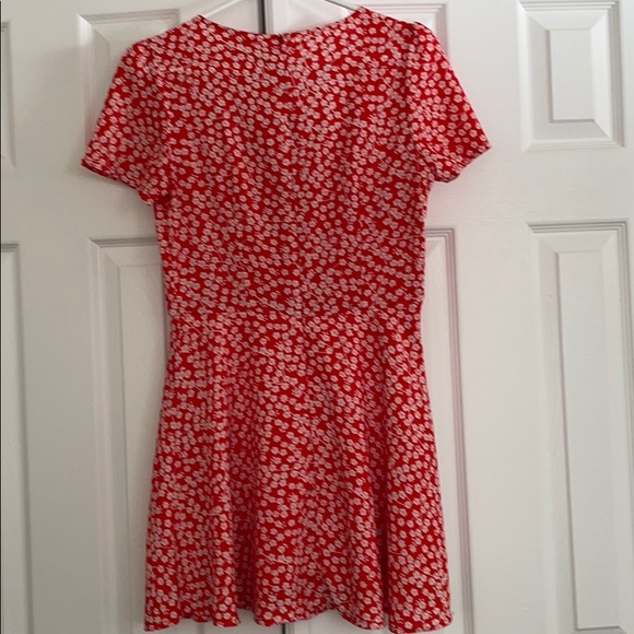Zaful - red floral dress - Picture 2 of 2